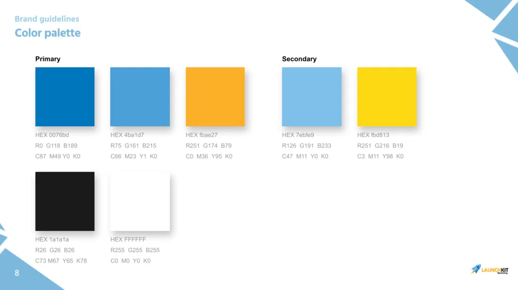 launchkit brand guidelines
